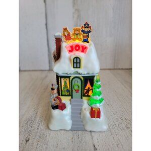 Hallmark Carolina Cottages Joy light up Xmas magic cord figure Carolina Cottages